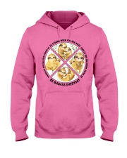 Sloth be strong brave humble sloth lovers Hooded Sweatshirt tile