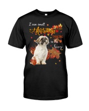 Shih Tzu can smell Autumn Gift for you Classic T-Shirt front