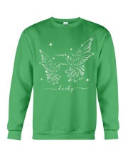 Hummingbird lucky spirit bird lover Crewneck Sweatshirt tile