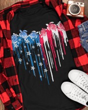 Turtle freedom colors turtle lovers Classic T-Shirt apparel-classic-tshirt-lifestyle-front-163