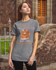 Maine Coon annoying people cat lovers Classic T-Shirt apparel-classic-tshirt-lifestyle-06