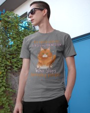 Maine Coon annoying people cat lovers Classic T-Shirt apparel-classic-tshirt-lifestyle-17