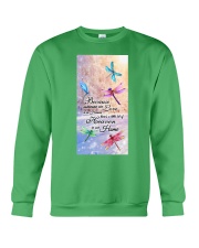 Dragonfly Heaven in home Gift for you Crewneck Sweatshirt tile
