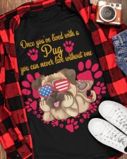 You can live without pug Gift for you Classic T-Shirt apparel-classic-tshirt-lifestyle-front-163