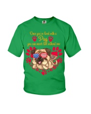 You can live without pug Gift for you Youth T-Shirt tile
