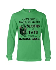 Sloth easily distracted sloth lovers Long Sleeve Tee tile