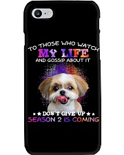 Shih Tzu Don't Gossip about my life Phone Case tile