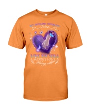 Butterfly love you still gift for her personalized Premium Fit Mens Tee tile