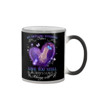 Butterfly love you still gift for her personalized Color Changing Mug tile