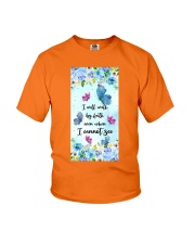 Butterfly i will walk by faith gift for you Youth T-Shirt tile