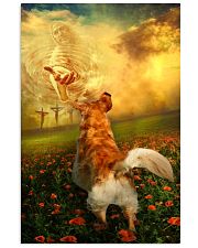 Golden retriever went with God dog moms 11x17 Poster front