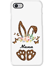Nana baby bunny family gift personalized Phone Case tile