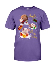 Pig gift xmas drop gift for pig lovers Premium Fit Mens Tee tile