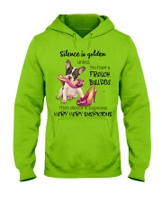 Bulldog Silence is very suspicious Gift for you Hooded Sweatshirt tile