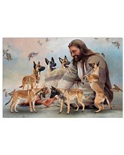 God surrounded by Malinois angels Gift for you 36x24 Poster front