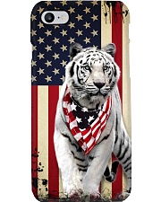 Tiger smile flag tiger lovers Phone Case tile