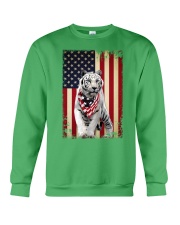 Tiger smile flag tiger lovers Crewneck Sweatshirt tile