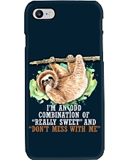 Sloth i am a odd sloth lovers Phone Case tile