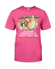 Sloth i am a odd sloth lovers Classic T-Shirt tile