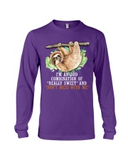 Sloth i am a odd sloth lovers Long Sleeve Tee tile