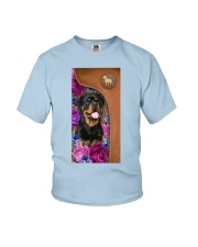 Rottweiler magical dog mom Youth T-Shirt tile
