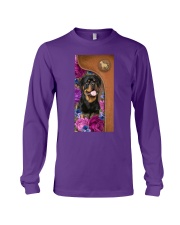 Rottweiler magical dog mom Long Sleeve Tee tile