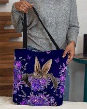 Bat flowers lavenders bat lovers All-over Tote aos-all-over-tote-lifestyle-front-10