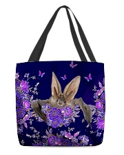 Bat flowers lavenders bat lovers All-over Tote back