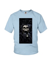 Skull cool phone case Youth T-Shirt tile
