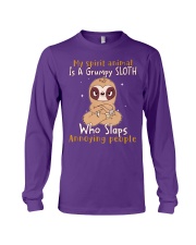 Sloth annoying people sloth lovers Long Sleeve Tee tile