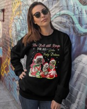 Lp 65 Shih Tzu the bell still rings sweatshirt Crewneck Sweatshirt lifestyle-unisex-sweatshirt-front-3