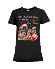 Lp 65 Shih Tzu the bell still rings sweatshirt Premium Fit Ladies Tee tile