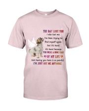 Shih Tzu The day lost you Gift for you Premium Fit Mens Tee tile