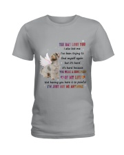 Shih Tzu The day lost you Gift for you Ladies T-Shirt tile