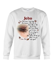 Butterfly these tears i shed insects personalized Crewneck Sweatshirt front