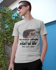 Hedgehog i am totally hedgehog lovers Classic T-Shirt apparel-classic-tshirt-lifestyle-17