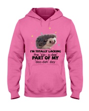 Hedgehog i am totally hedgehog lovers Hooded Sweatshirt tile