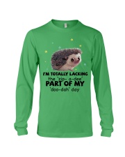Hedgehog i am totally hedgehog lovers Long Sleeve Tee tile