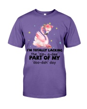 Flamingo i am totally flamingo lovers Premium Fit Mens Tee tile