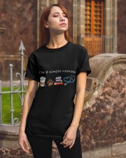 Nurse Im a simple woman gift for her Classic T-Shirt apparel-classic-tshirt-lifestyle-06