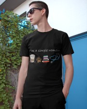 Nurse Im a simple woman gift for her Classic T-Shirt apparel-classic-tshirt-lifestyle-17