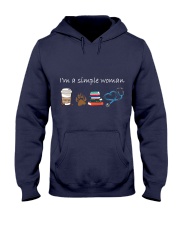 Nurse Im a simple woman gift for her Hooded Sweatshirt tile
