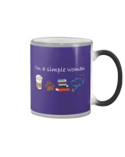 Nurse Im a simple woman gift for her Color Changing Mug tile
