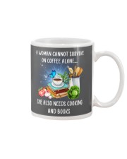 Cooking Coffee and Books gift for you Mug tile