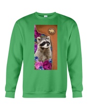 Raccoon magical gift for raccoon lover Crewneck Sweatshirt tile
