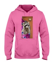 Raccoon magical gift for raccoon lover Hooded Sweatshirt tile