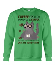 Cat coffee eeffoc cat lover cat mom Crewneck Sweatshirt tile