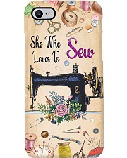 Sew Who loves to sew Gift for you Phone Case i-phone-8-case