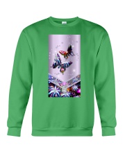 Butterfly love insects bugs lover Crewneck Sweatshirt tile