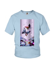 Butterfly love insects bugs lover Youth T-Shirt tile